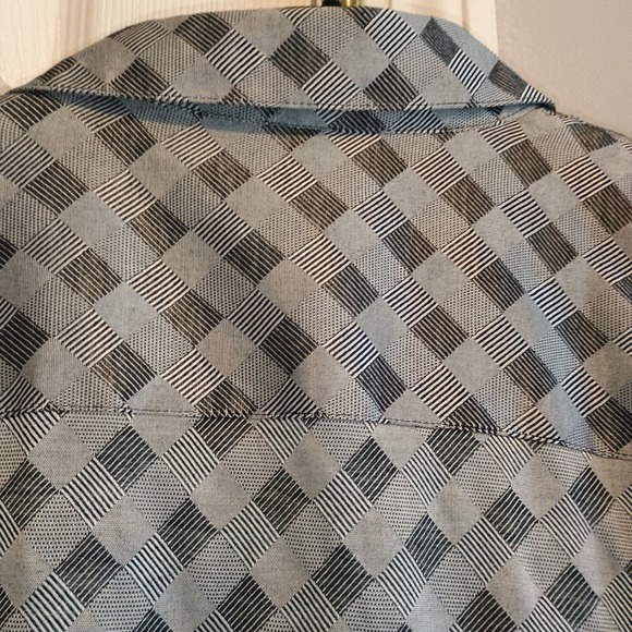 Foxcroft Wrinkle Free Shaped Fit Plaid Button Down Long Sleeve Shirt - Picture 4 of 12